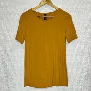 Agnes & Dora Deep Gold Shirt, Size Small